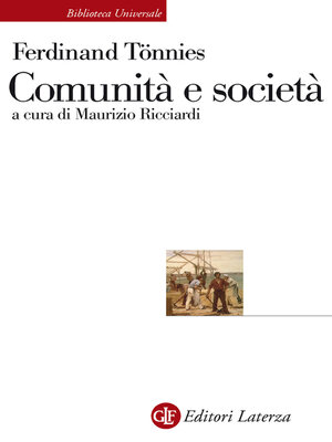 cover image of Comunità e società